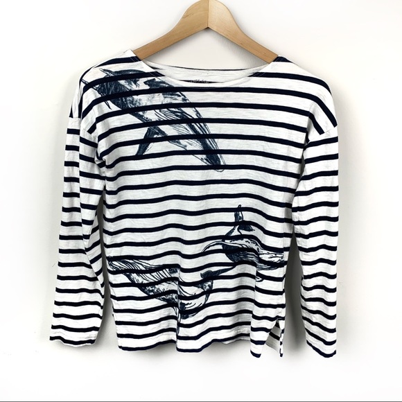 [SOLD]J. Crew Garments for Good Whale Striped Top - Picture 3 of 8